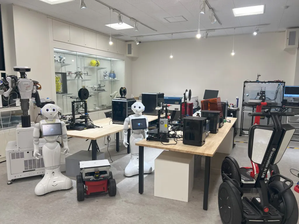 Innovation Fab LABの展示室