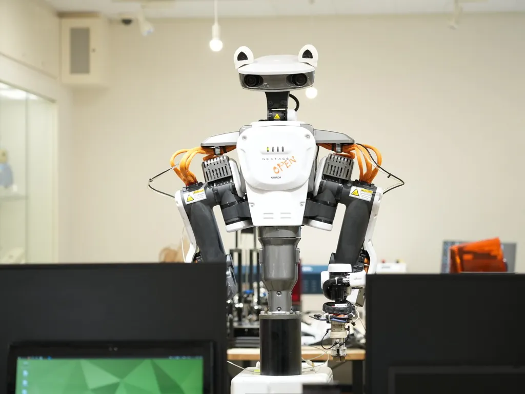 大型ロボットの活動風景